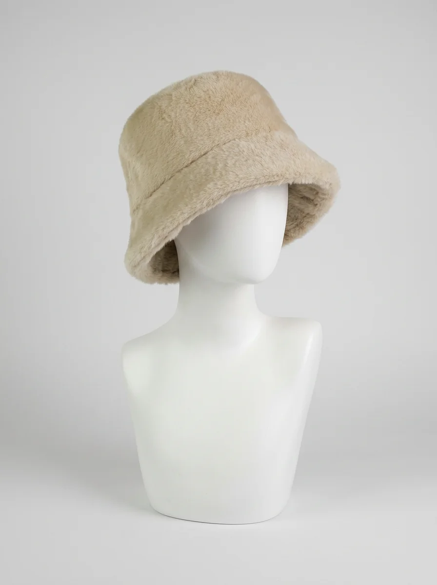Chapeau cloche fausse fourrure femme élégant - Vue 8 - Chapeau cloche