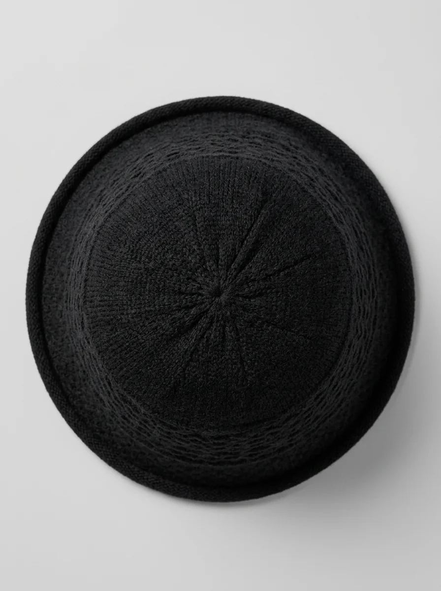 Chapeau cloche laine mélangée ajustable hivernal femme - Vue 2 - Chapeau cloche