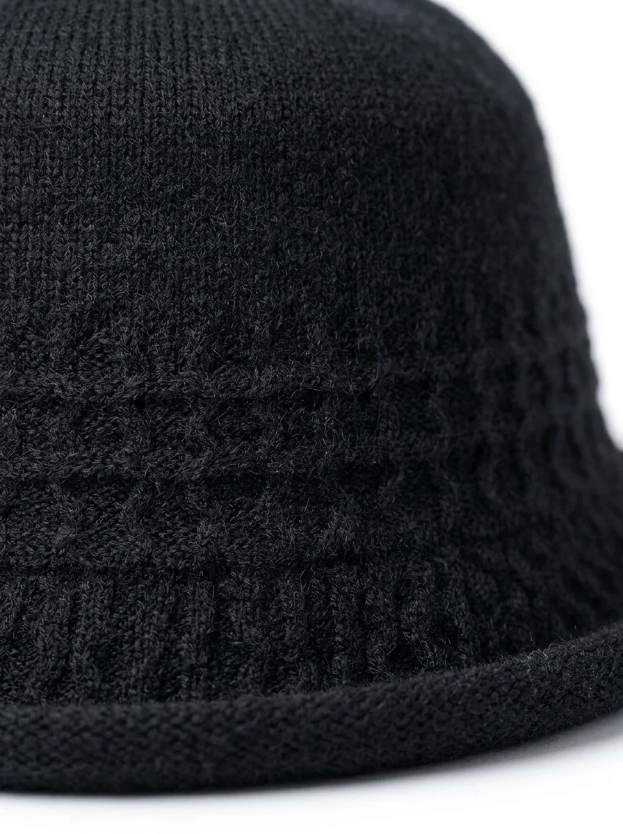 Chapeau cloche laine mélangée ajustable hivernal femme - Vue 4 - Chapeau cloche