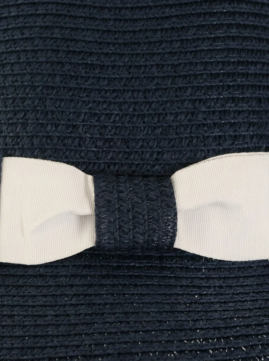 Chapeau cloche paille de cellulose femme silhouette rétro ajustable - Vue 9 - Chapeau cloche