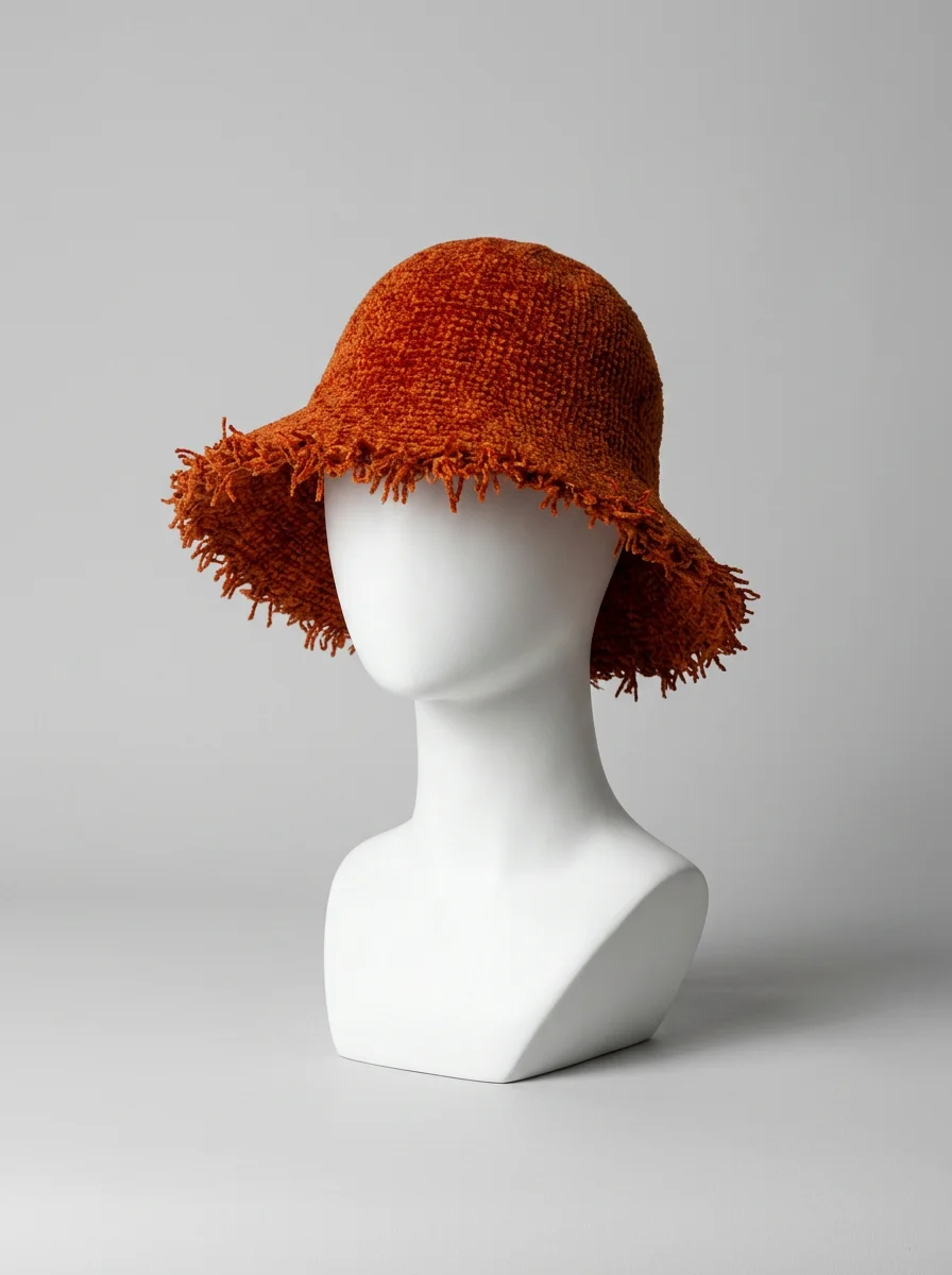 Chapeau cloche viscose femme ajustable style bohème - Vue 12 - Chapeau cloche