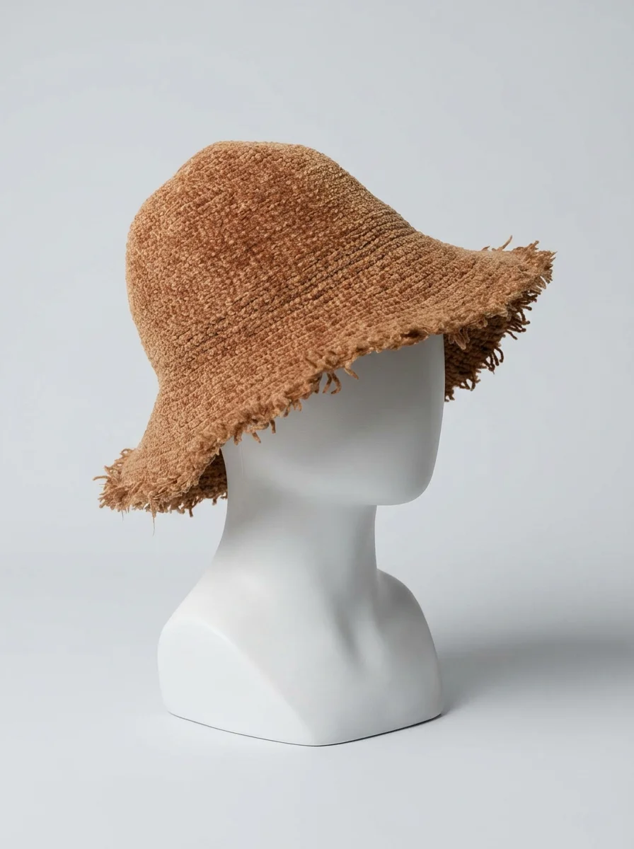 Chapeau cloche viscose femme ajustable style bohème - Vue 3 - Chapeau cloche