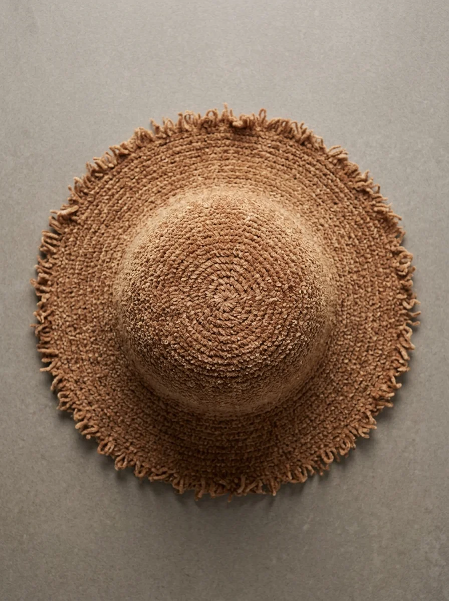 Chapeau cloche viscose femme ajustable style bohème - Vue 4 - Chapeau cloche