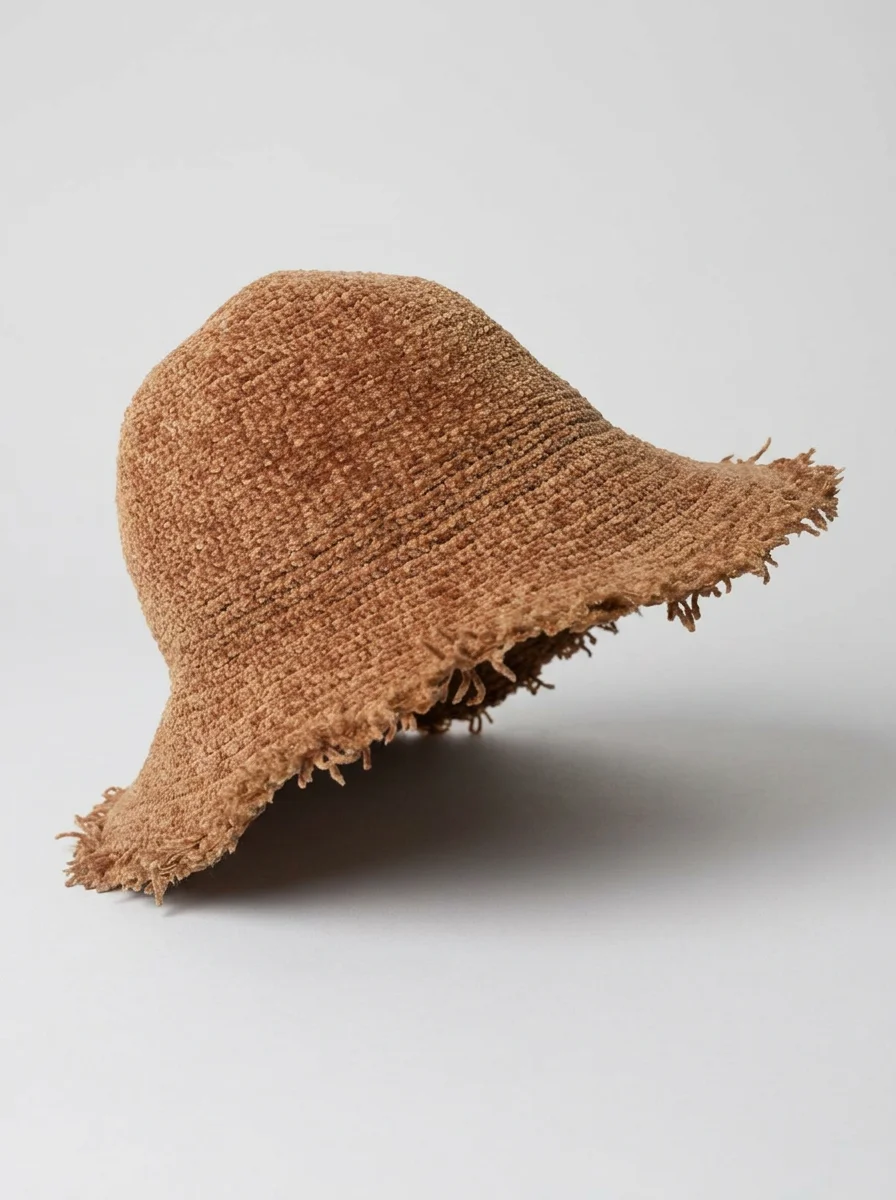 Chapeau cloche viscose femme ajustable style bohème - Vue 5 - Chapeau cloche