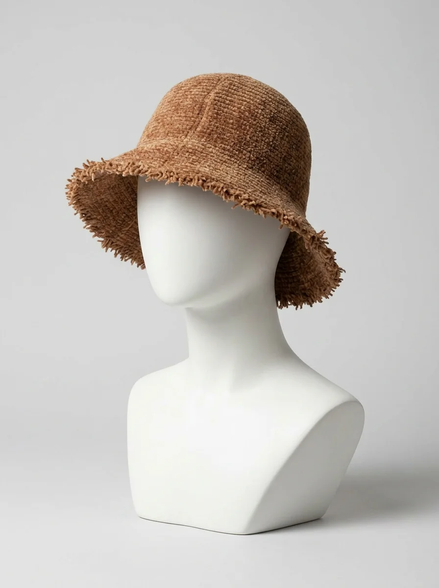 Chapeau cloche viscose femme ajustable style bohème - Vue 7 - Chapeau cloche